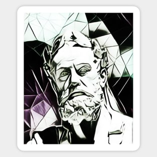 Xenophon Black And White Portrait | Xenophon Artwork 3 Sticker